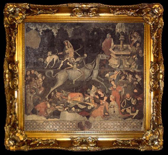 framed  unknow artist Triumph of Death, ta009-2